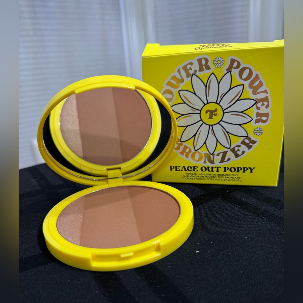 Trixie Cosmetics Flower Power Bronzer in Peace Out Poppy